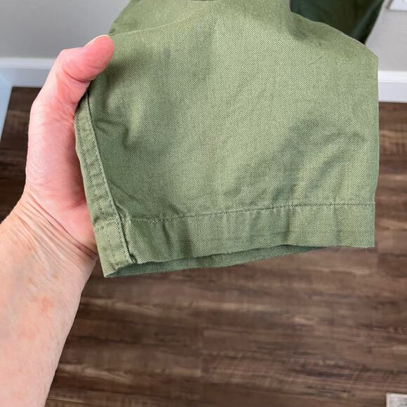 Tularosa Green Long Sleeve Zip Front Collared Utilitarian Jumpsuit XS/Small - Picture 11 of 16